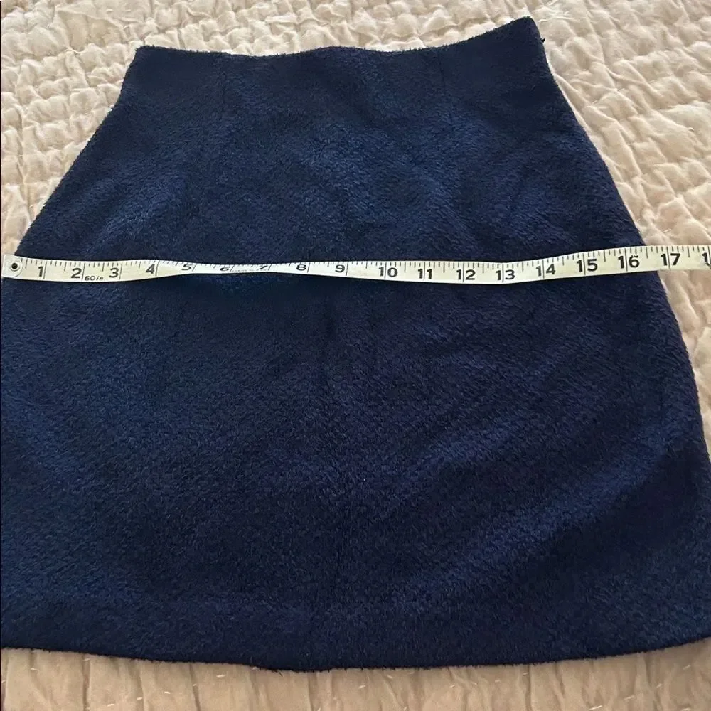 Vintage St. John Dark Blue Pencil Skirt size 2